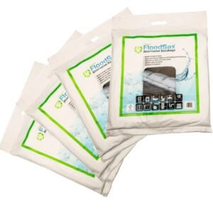 floodsax sandless flood protection bags