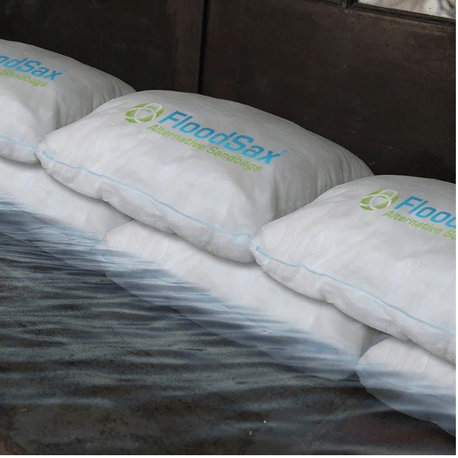 floodsax sandless flood protection bags