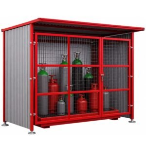 hazstor coshh storage shelter for drums, cyclinders and containers
