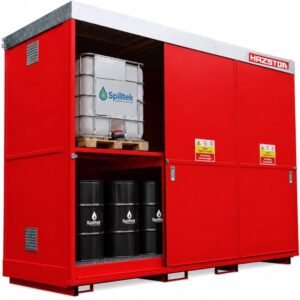 Hazstor dual purpose chemical store 6 ibc 24 drum