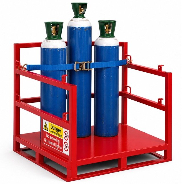 hazstor gasafe gsp1 gas cylinder storage pallet