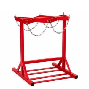 hazstor gasafe gsr4 gas cylinder fllor rack for 4 gas cylinders