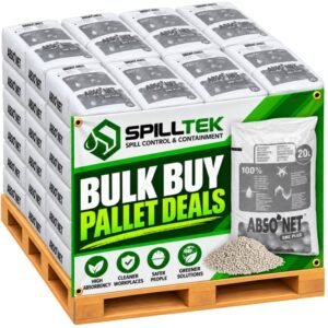 Spilltek bulk buy pallet deals of Absonet One Plus clay granules