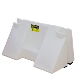 FloodStop flood defense barrier system self-filled