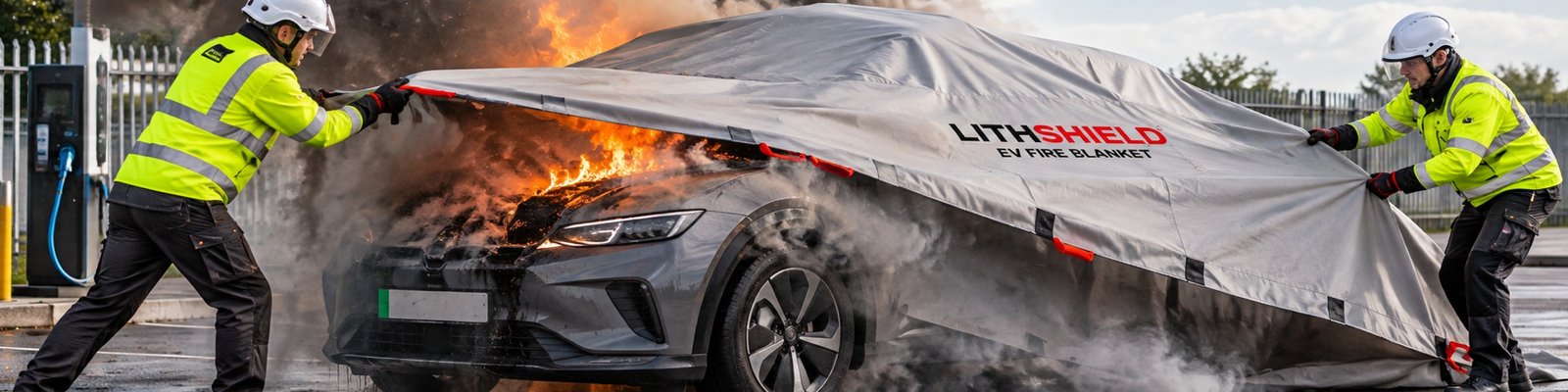 electric vehicle EV fire blankets