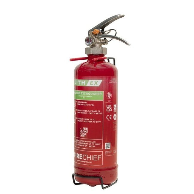 Firechief G2 Lith-Ex 2-litre Fire Extinguisher - Image 2