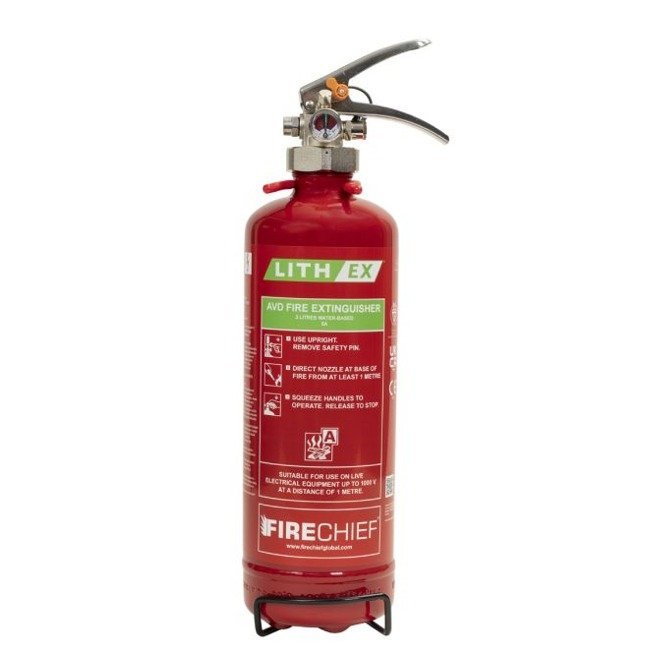 Firechief G2 Lith-Ex 2-litre Fire Extinguisher